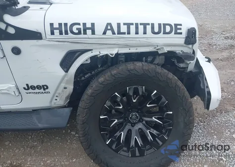 2020 Jeep Wrangler Unlimited High Altitude 4X4 from USA, damaged, VIN 1C4HJXEG5LW346545